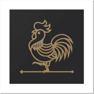 rooster Posters and Art